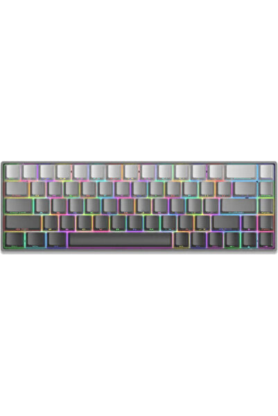 white shark GK-007711 Μηχανικό πληκτρολόγιο gaming με φωτισμό RGB (Αγγλικό US...