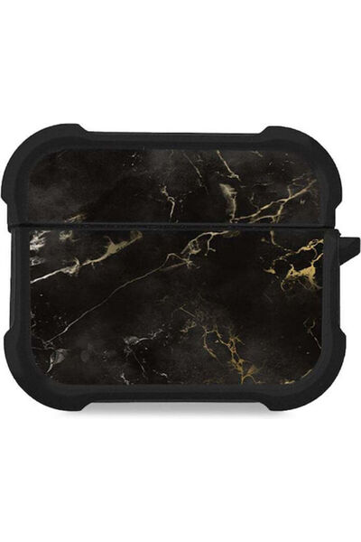 Other Θήκη Σιλικόνης Sonique Marble Series σε Μαύρο Χρώμα για Apple AirPods P...