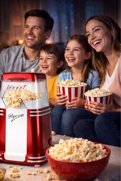 Yıldızan Thomax Pm-1300-S Popcorn Maker Oil-Free and Healthy Popcorn 1302237