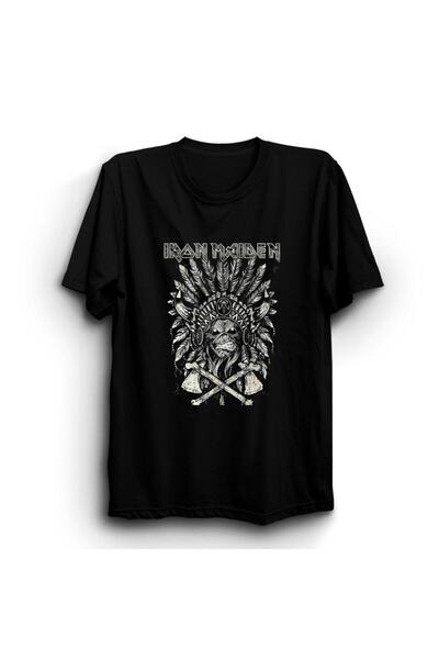 ZOKAWEAR Μπλουζάκι Iron Maiden, Ινδικό, Rock Metal