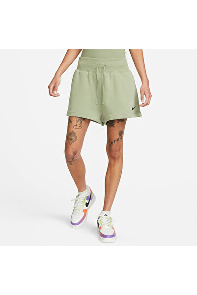Nike W NSW PHNX FLC HR SHORT FD1409-386 OLIVE XS