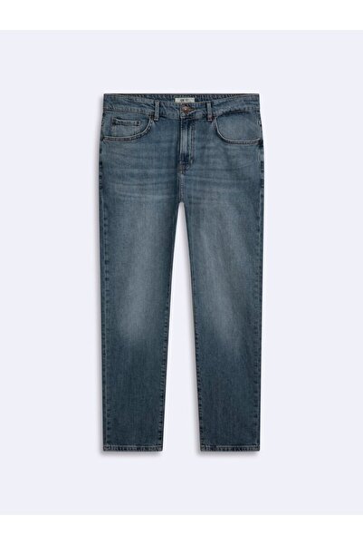 Ltb Renar L Tapered Slim Mid Waist Mid Indigo Jean Pants