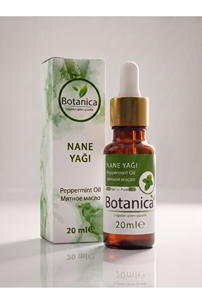 botanica 100% Pure Peppermint Essential Oil 20 ml – Menthol-Infused Revitaliz...