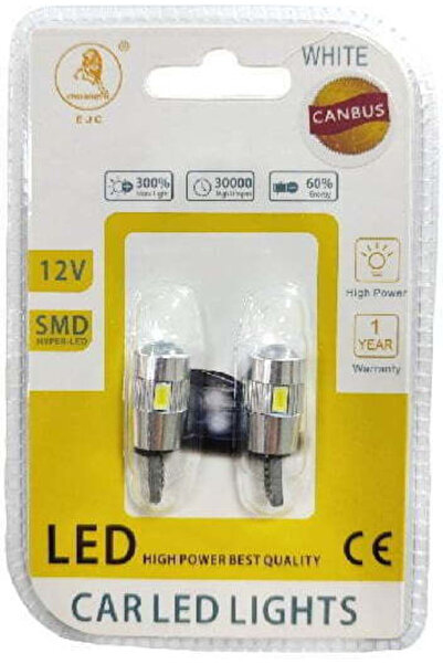 Other EJC Λάμπες Αυτοκινήτου T10 Canbus LED 12V 2 τεμάχια