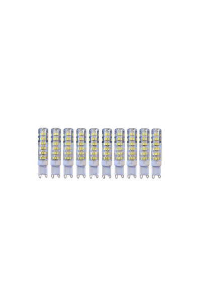 RFAN Σετ 10 λαμπτήρων LED RFAN, G9, 3 τύποι φωτός, 3000-4000-6000K, 9W