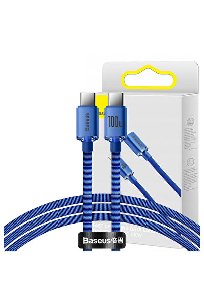 Baseus Cablu USB-C 100W 1.2M Pentru telefoane și laptop Încărcare rapidă 1.2M