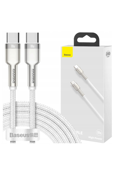 Baseus Cablu USB-C la USB-C 100W 1M pentru încărcarea telefoanelor 2.0A 100W ...