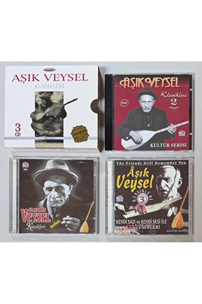 Özmüziksan Aşık Veysel Classics 3 Cd Set