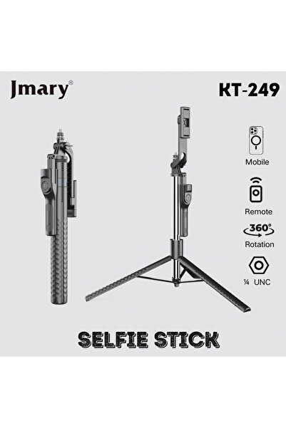 Jmary KT-249 1.9 Meter Selfie Stick Tripod Stand