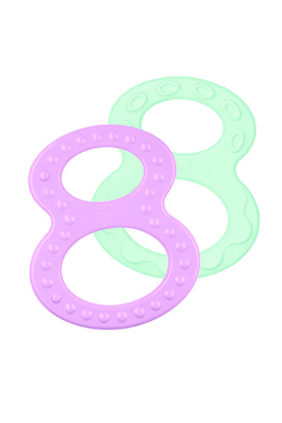 Nuk | Teether Set Κρίκοι Οδοντοστοιχίας 0+m | 2τμχ