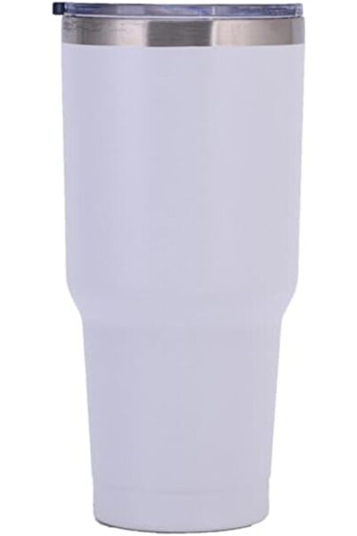 HXD Zoomlion 30oz Insulated Stainless Steel Coffee Tumbler with Lid – Double ...