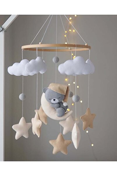 EFSBABY Bebek Beşik Dönencesi-Anne Bebek Hediyesi Erkek bebek Beşik Süsü