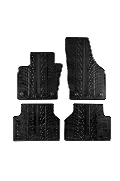 Gledring Πατάκια Αυτοκινήτου 0249 Audi Q3 2011-2018 Μαύρα 4 Τεμάχια (CAR0013843)