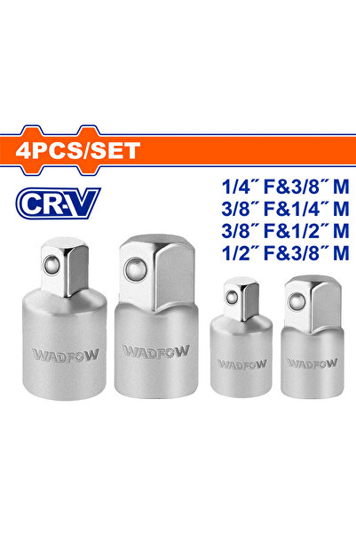 WADFOW 4 Pcs Socket adapter set