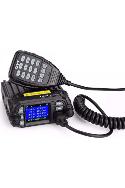 QYT KT-8900D Ραδιοφωνικός Πομποδέκτης Αυτοκινήτου VHF 25W με Μονόχρωμη Οθόνη