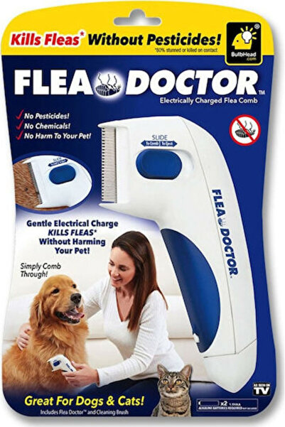 Factory Ηλεκτρική χτένα Doctor για διάφορα μήκη μαλλιών για απομάκρυνση ψύλλω...