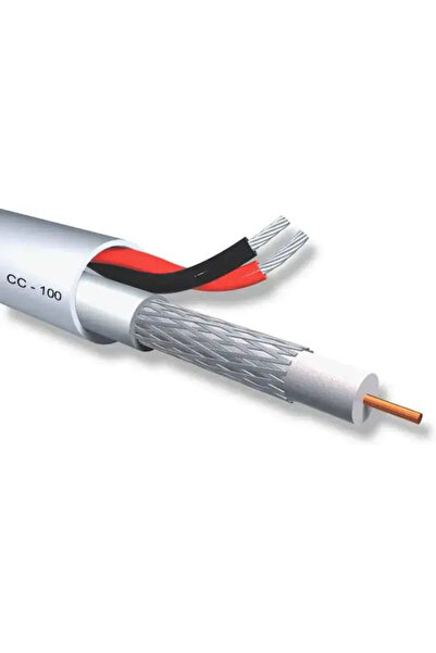 OEM Καλώδιο σύνδεσης Mini RG για συστήματα CCTV, λευκό