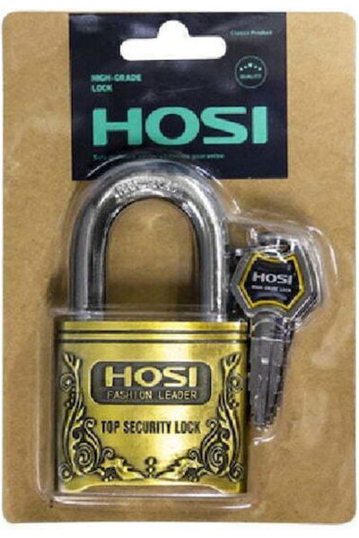 OEM Hosi Ατσάλινο Λουκέτο Ορειχάλκινο με Κλειδί 60mm 1 τεμάχιο Κωδικός: 93360-2