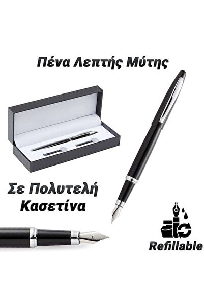 OEM Μαύρη πένα με μαύρο μελάνι
