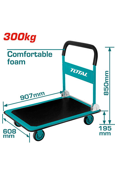 TOTAL Arabian Freight Transport 300kg 4 Wheels Ththp13002 Total