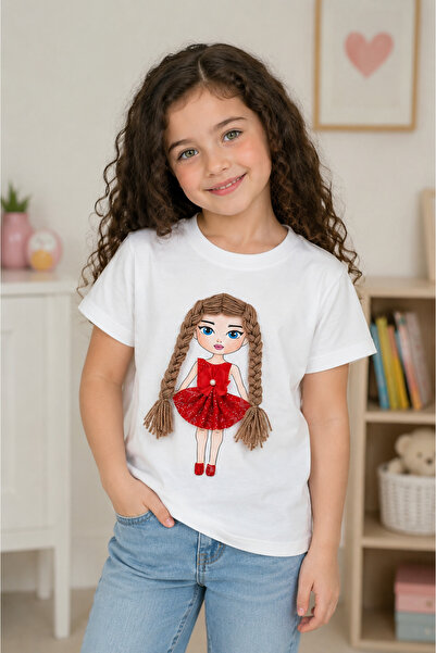 FURYATEX Furella DressUp – Tricou purtabil pentru fete |   Joacă, îmbracă, sc...
