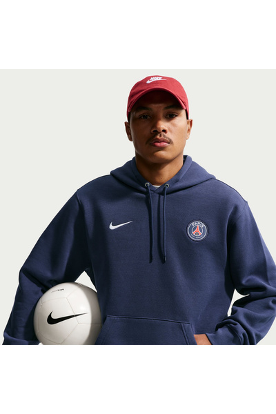 Nike Суичър с качулка ПСЖ М Ню Суингърдълс Клуб HDY PO BB CE