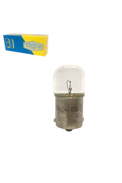 Trifa Λάμπα Αλογόνου R5W BA15S 24V 5w Πίτατας 1304 1 Τεμάχιο (CAR0008941)