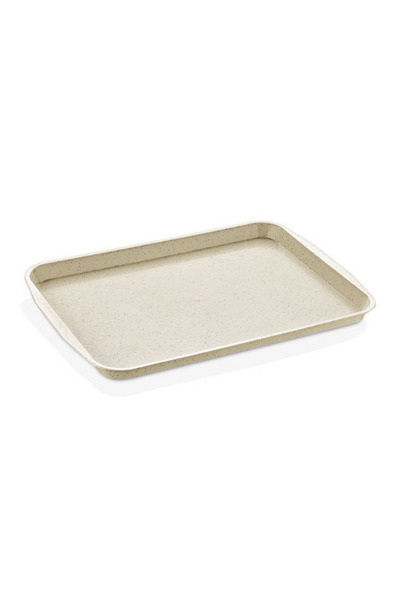 Mayden Concept Gastro Plast GT-2736 Kırçıllı Bej Abs Servis Tepsisi 27X36 cm ...