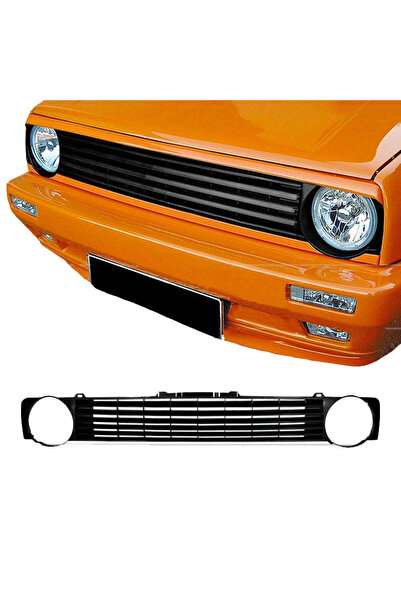 VW Μάσκα για Golf I (1) 74-83 Χωρίς Έμβλημα Μαύρο 1 Τεμάχιο (CAR0009215)