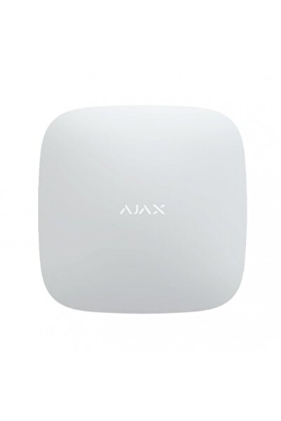 Ajax HUB WHITE Ασύρματη κεντρική μονάδα GSM/GPRS και Ethernet, σε λευκό χρώμα.