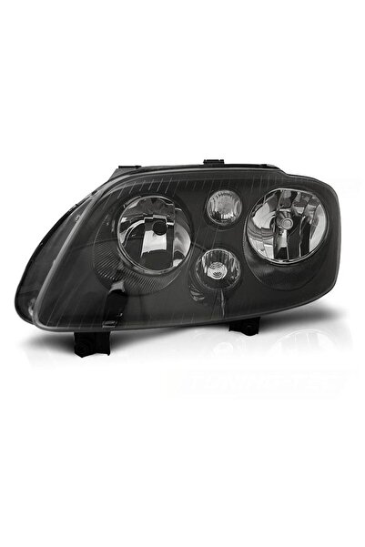 TYC Εμπρός Αριστερός Προβολέας Για VW Caddy 03-10 H7/H7 Μαύρος Με Μοτέρ (CAR0...