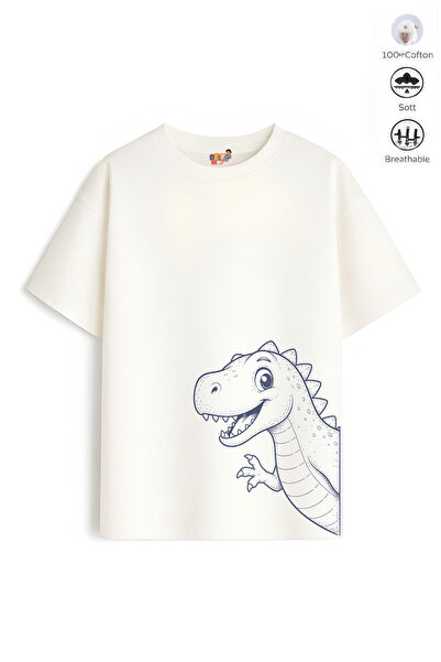 Belya Kids Wear Tricou din bumbac B3 cu design Belya Kids pentru băieți