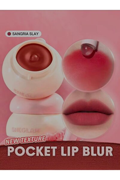 SHEGLAM Bounce Putty Pocket Lip Pot-Sangria Slay Lip Combo Dudak Nemlendirici...
