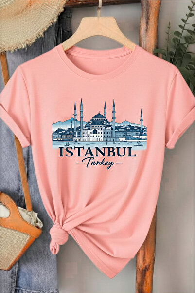 l'eivor Filterless Istanbul Printed Women's Cotton T-Shirt