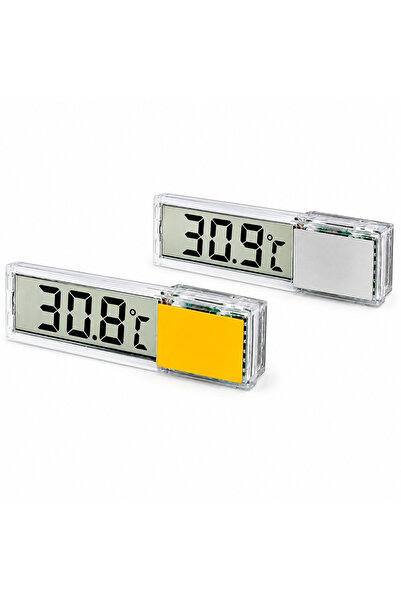 MDSTECH Dijital Akvaryum Termometresi LCD Ekranlı Hassas Su Sıcaklık Ölçer Ya...