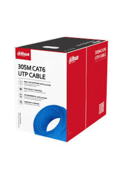 Universal داهوا PFM922I-6UN-C كابل شبكة CAT6 - CCA UTP بطول 305 متر 23AWG - 0...