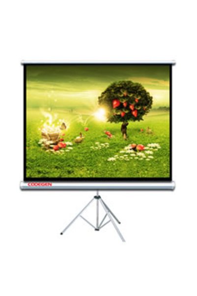 Universal Codegen tx-20 tripod 200x200 projection screen