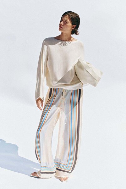 H&M Wide drawstring trousers