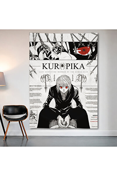 Geek Cultcha Kurapika (Hunter × Hunter) Wall Covering Wall Tapestry First Qua...