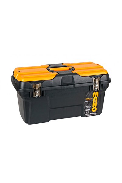 MANO MG-22 Toolbox with Metal Latch 22" â€“ 310mm x 582mm x 234mm, Plastic To...