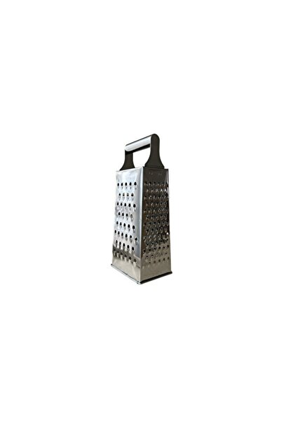 Empressco 4-Sided Large Stainless Steel Grater with Metal Handle, Versatile Use