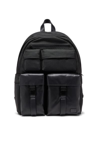Diesel SİYAH ERKEK MULTI-PKTS BACKPACK X BACKPACK SIRT ÇANTASI