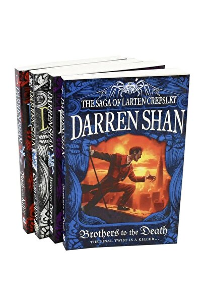 HarperCollins Publishers The Saga Of Larten Crepsley Collection (4 Titles), D...