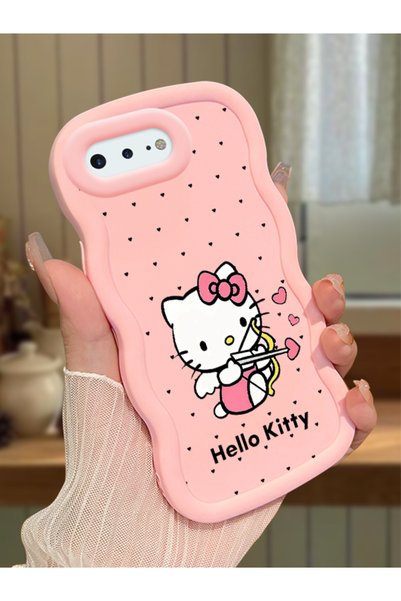 Hontinga iPhone 8 Plus Compatible Case Camera Protector Pink Silicone Couple ...