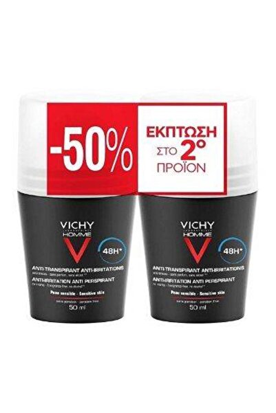 Vichy | Promo Deodorant Homme 48H | Ανδρικό Αποσμητικό Μεγάλης Διάρκειας | 2x...