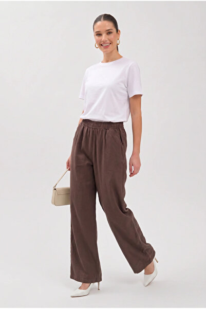 Lady Pixie Elastic Waist Trousers