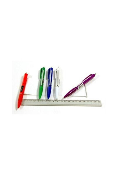 PENWORD Pix/birosa retractabil cu clip, Multicolor, 25 buc