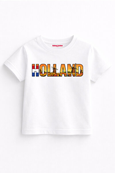Rabona Fashion Holland Windmills Kids T-Shirt