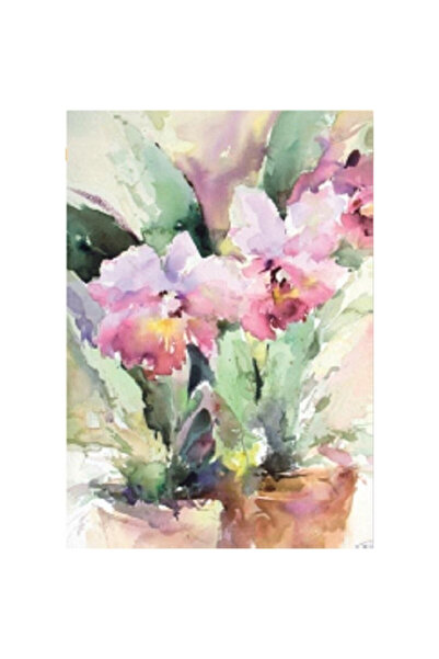 OEM Felicitare cu plic DaVinci Trandafir roz, design italian elegant, imprime...