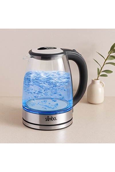 magicool Glass Water Heater 1.8L 1500W - Wireless 360 °   Hidden Resistance, Led